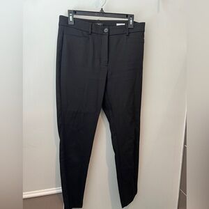 Skinny stretch dress cropped pants